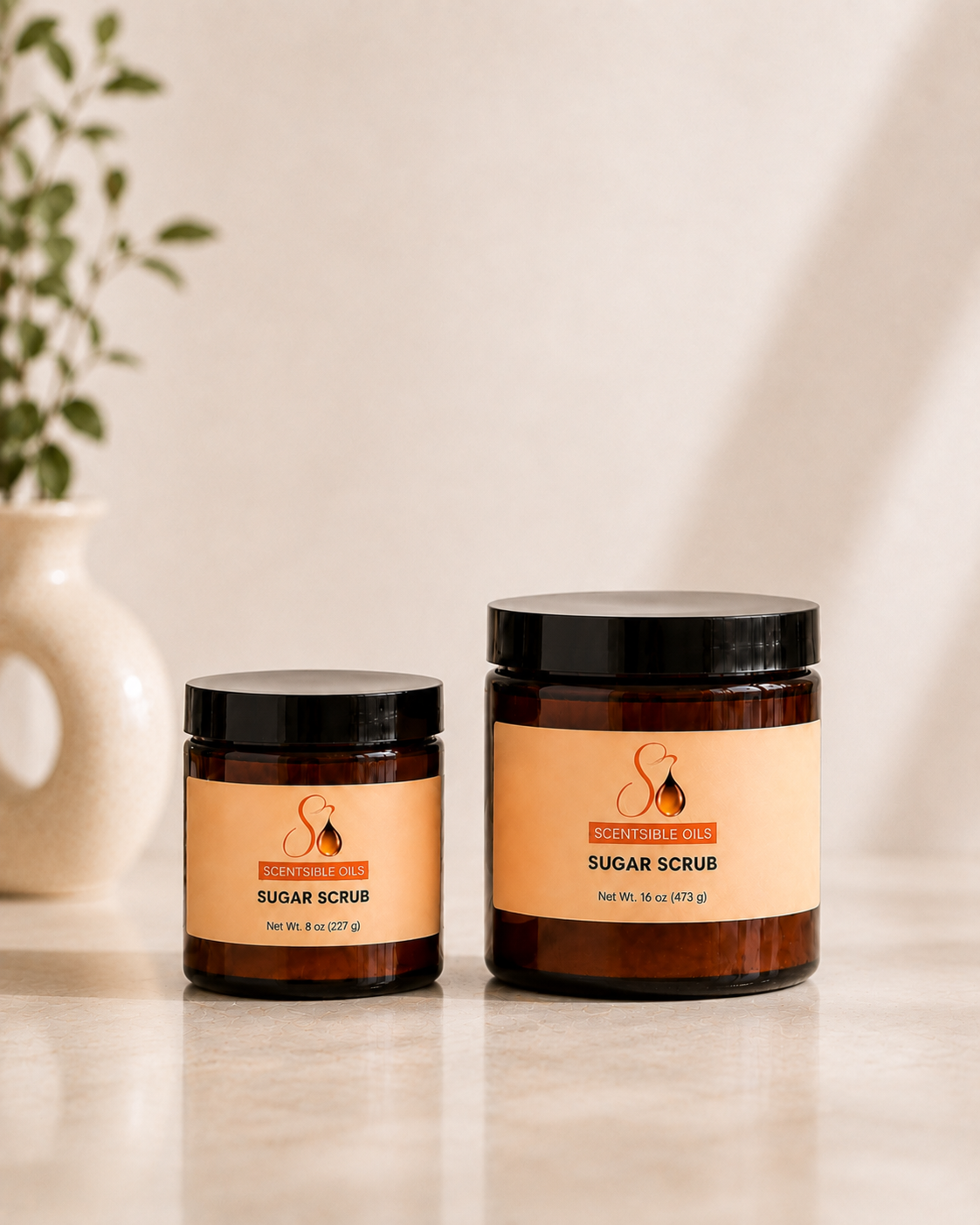 Unisex Scented Sugar Scrub